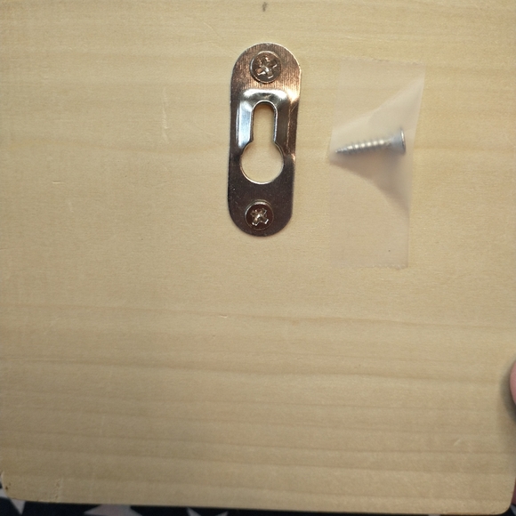 Dog leash holder wooden black paws hand crafted 5.5 X 6 - Picture 3 of 7